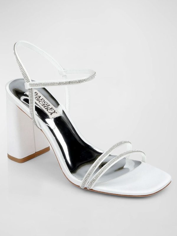 Badgley Mischka Firey Block-Heel Sandals